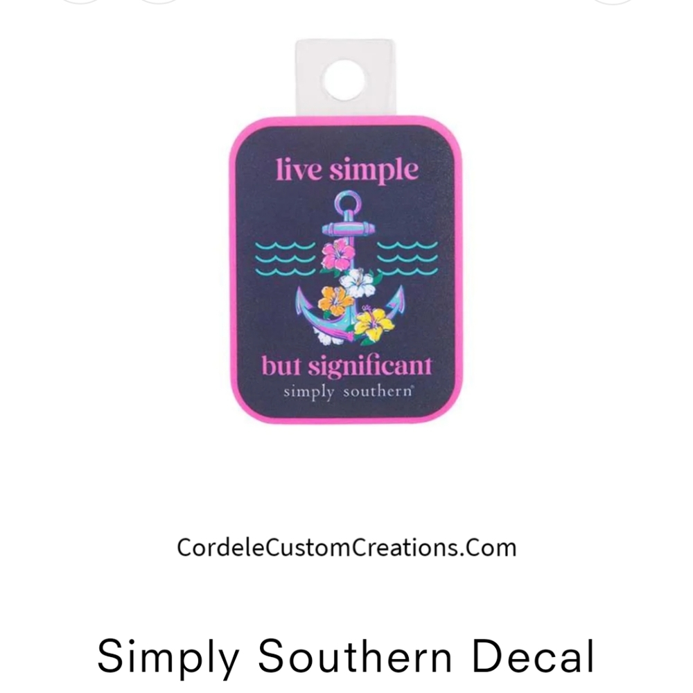Simply Southern Decal